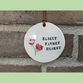Platte - Elsket Favnet Husket - Rose venstre side