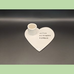 Lysestage - Altid allerede elsket - Sort tekst