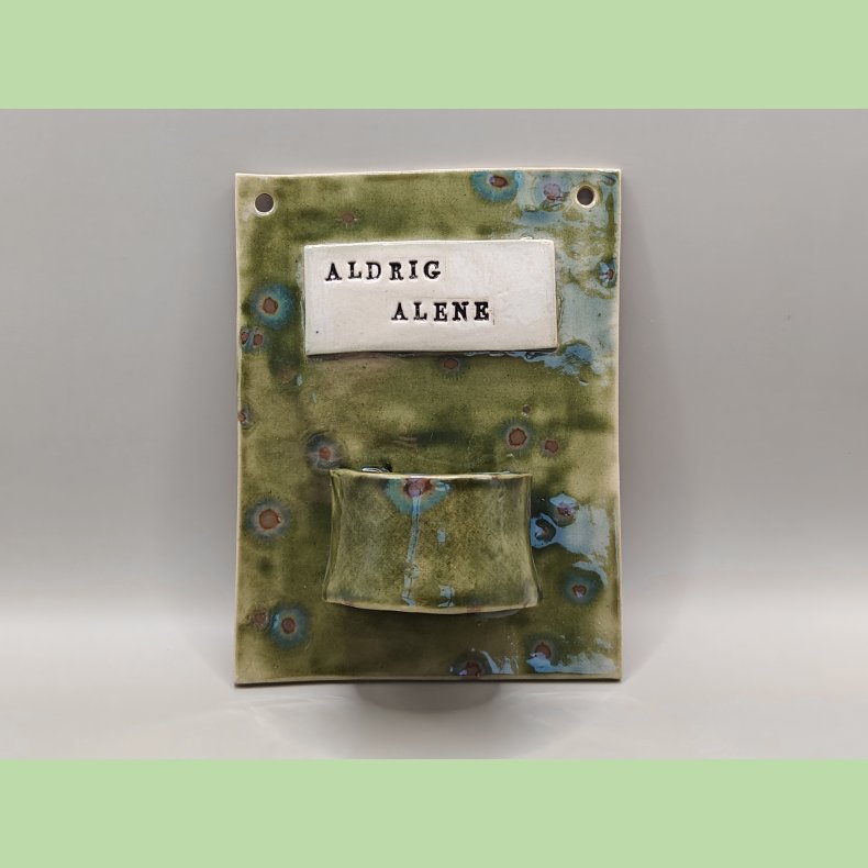 V�glysestage - ALDRIG ALENE - Olivengr�n