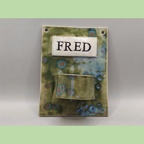 V�glysestage - FRED - Olivengr�n med gnister