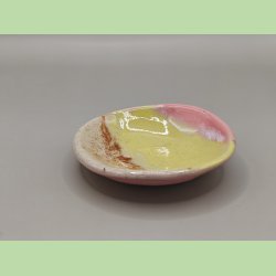 Lille sk�l - Brun/Gul/Lyser�d