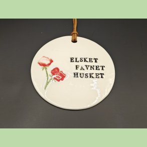 Platte - Elsket Favnet Husket - Rose venstre side
