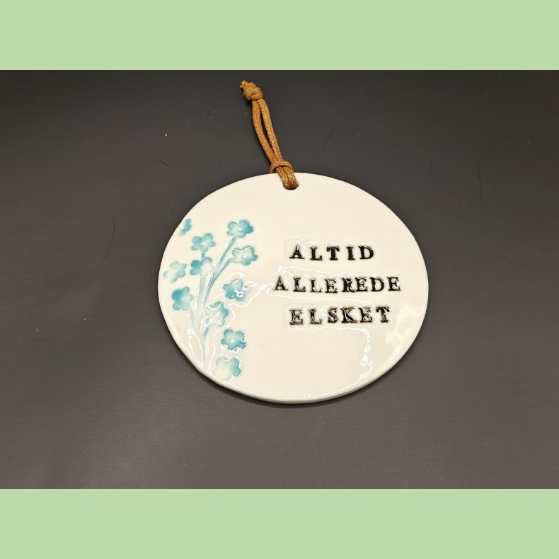 Platte - altid allerede elsker - blomst venstre side