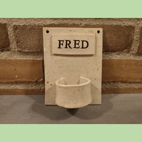 V�glysestage - FRED - Glat overflade - Sandfarvet