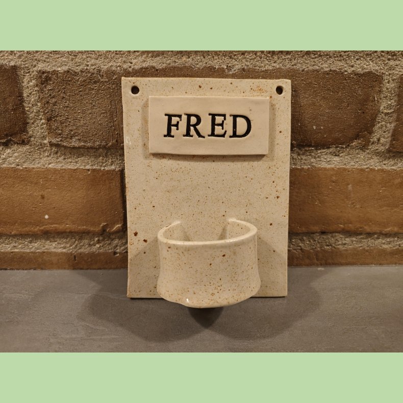 V�glysestage - FRED - Glat overflade - Sandfarvet