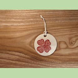 Lille platte med kl�ver