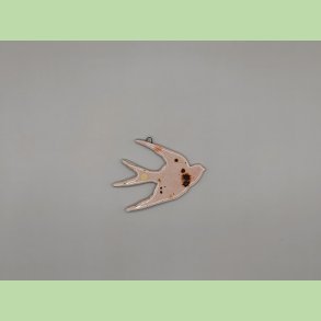 Lille svale - Rosa med gnister