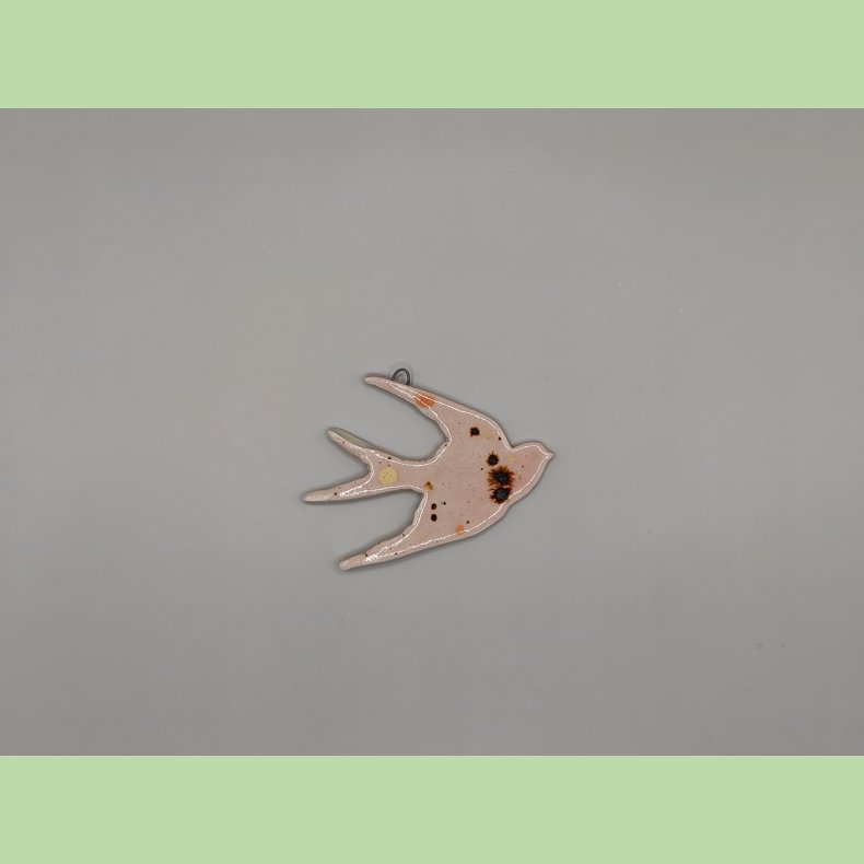 Lille svale - Rosa med gnister