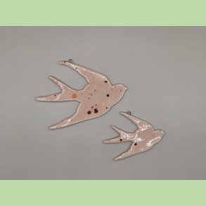 Svaler - Rosa med gnister